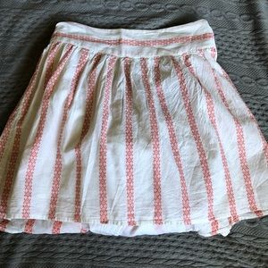 Boho mini skirt